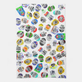 Erstellen von Strichcodeklebern Geschirrtuch (Vertikal)