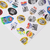 Erstellen von Strichcodeklebern Seidenpapier (Ausschnitt)