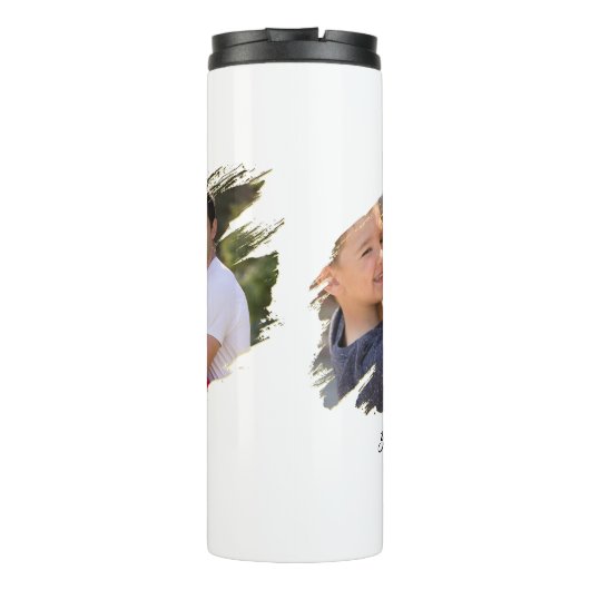 Erstellen von Textreisen für doppelte Wand aus Sta Thermosbecher (Rückseite)