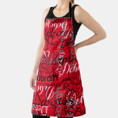 Erstellen von Typografie mit personalisiertem Name Schürze (InSitu)