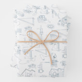 Erstellen von Wrapping Paper Geschenkpapier Set (Beispiel)