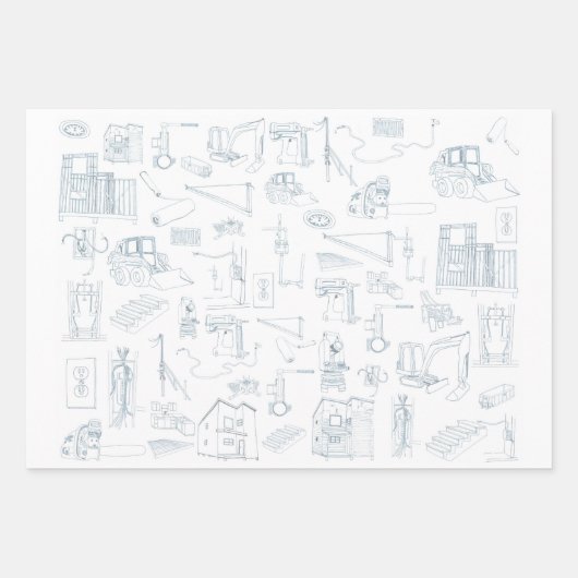 Erstellen von Wrapping Paper Geschenkpapier Set (Vorderseite)