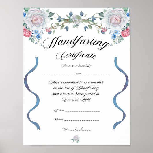 Erstellen von Zertifikatsplakaten - Elegantes Desi Poster (Vorne)