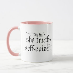 Erstellt gleiche rosa Tasse