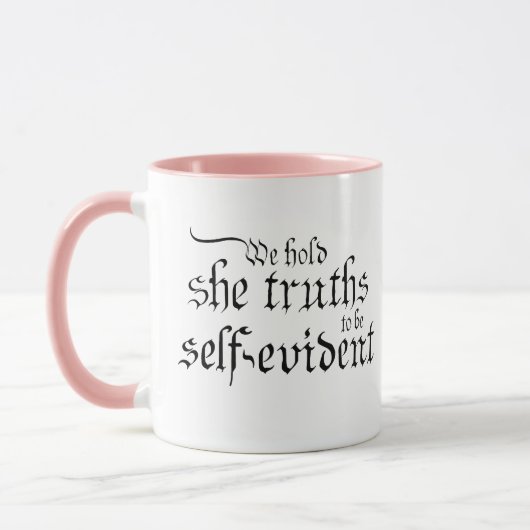 Erstellt gleiche rosa Tasse (Links)