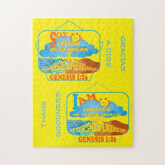 Erstellt in ihrem Bild - Oversized Pieces Jigsaw P Puzzle (Vertikal)