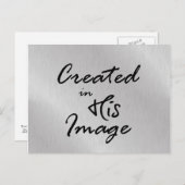 Erstellt in seinem Christlichen Bildangebot Postkarte (Vorne/Hinten)