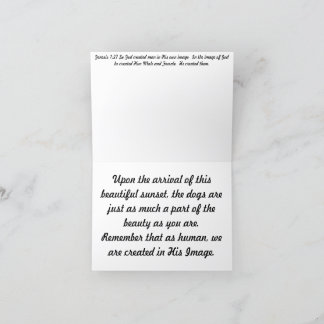 Erstellt in seiner Image golden card Dankeskarte