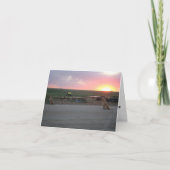 Erstellt in seiner Image golden card Dankeskarte (Vorderseite)