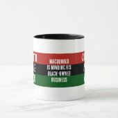 ERSTELLT, UM EIN WOHLSTAND IN Schwarzbesitz hervor Tasse (Zentrum)