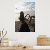 Erstellte Liebe Poster (Küche)