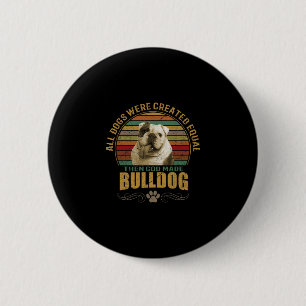 Erstellter Bulldogge Button