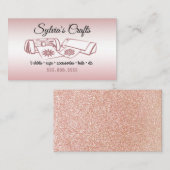 Erstellung der Vinyl Business Card Visitenkarte (Vorne/Hinten)