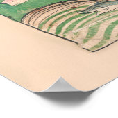 Erstellung der Welt - Bibelmittelalterliches Manus Poster (Ecke)