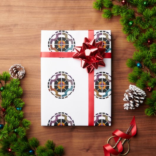 ERSTELLUNG EINES GESCHENKPAPIER (Feiertagsgeschenk)