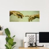 Erstellung eines Posters für Adam (Hände) Poster (Heimbüro)