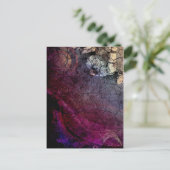 Erstellung im Cyberpunk Postkarte (Stehend Vorderseite)