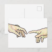 Erstellung von Adam Hands Postkarte (Vorne/Hinten)