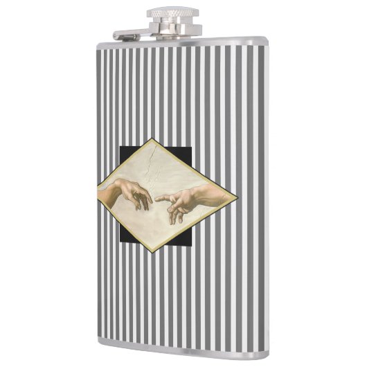 Erstellung von Adam Stripes Flachmann (Links)