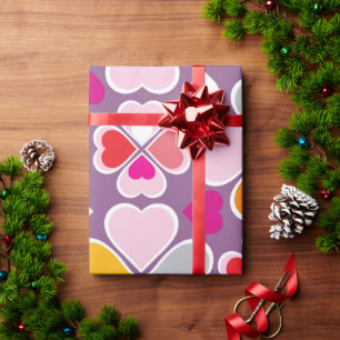 Erstellung von Herz-Blume 1 Geschenkpapier