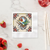 Erstellung zeitloser Tattoo-Designs Serviette (Beispiel)