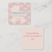 Ersteltern Mitteilungskarte (Vorne/Hinten)