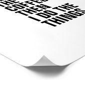 ERSTENS TRINKE ICH DEN KAFFEE, DANN TUE ICH DIE DI POSTER (Ecke)