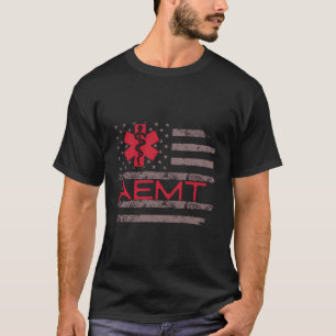 Erster Aider, Patriotischer Mediziner T-Shirt