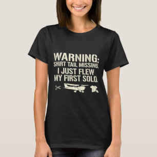 Erster Alleinflug Fehlende Schwanztradition Studen T-Shirt