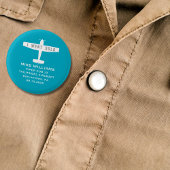 Erster Alleinflug Student Pilot Flugzeug Blau Benu Button