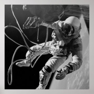 Erster American Spacewalk (Gemini 4) Poster