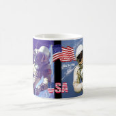 Erster amerikanischer Astronautenspaziergang Kaffeetasse (Mittel)