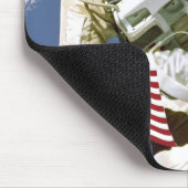 Erster amerikanischer Astronautenspaziergang Mousepad (Ecke)