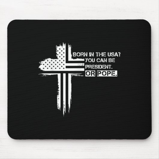 Erster amerikanischer Papst Leo Kardinal Robert Pr Mousepad (Vorne)