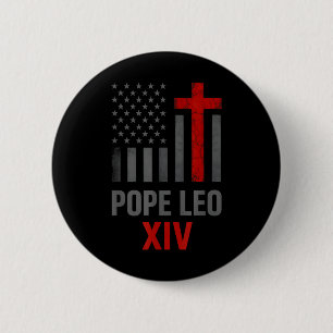Erster amerikanischer Papst Leo Xiv Katholische re Button