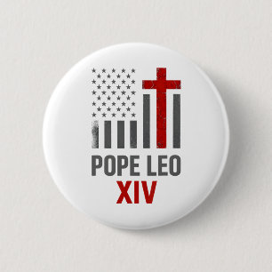 Erster amerikanischer Papst Leo Xiv Katholische re Button