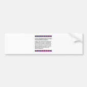 Erster Änderungsantrag Autoaufkleber (Vorne)