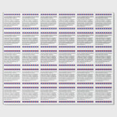 Erster Änderungsantrag Geschenkpapier (Flach)