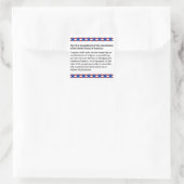 Erster Änderungsantrag Quadratischer Aufkleber (Tasche)