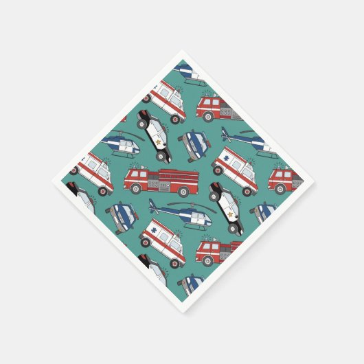 Erster Ansprechender medizinischer Notfall Geburts Serviette (Ecke)