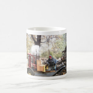 Erster Atemzug Kaffeetasse