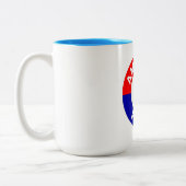 Erster Ausschuss für Amerika Zweifarbige Tasse (Links)
