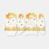 Erster Bienentag Gelbe Wildblumen 1. Geburtstag Geschenkschachtel (Ungefaltet)