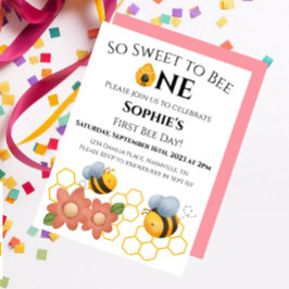 Erster Bienentag So süß zu einer Einladung werden