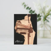 Erster Blick auf das Finanzministerium Postkarte (Stehend Vorderseite)