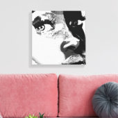 Erster Blick auf das Vertraute Leinwanddruck (Insitu (Wohnzimmer))