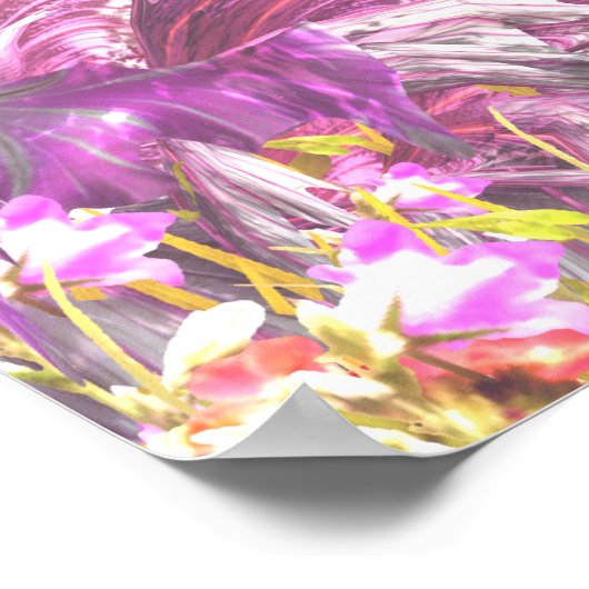 Erster Blick auf den Himmel Poster (Ecke)