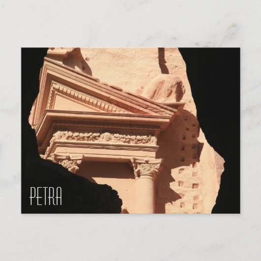 Erster Blick auf Petra Postkarte (Vorderseite)