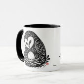 ERSTER BLICK • StillWood • BarnEule Tasse (Vorderseite Links)