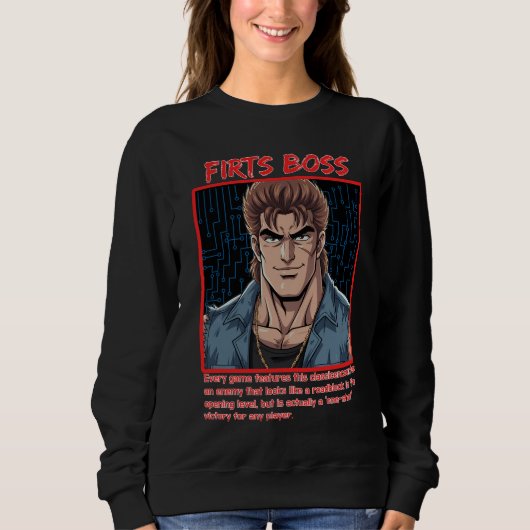 Erster Boss  Sweatshirt (Vorderseite)